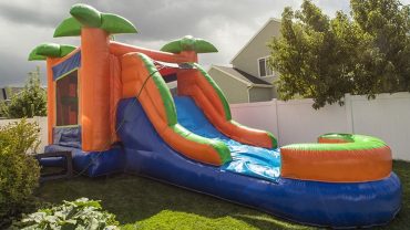 Big Leap Forward with Large Bouncy Castles