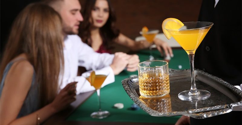 cocktails have in a casino
