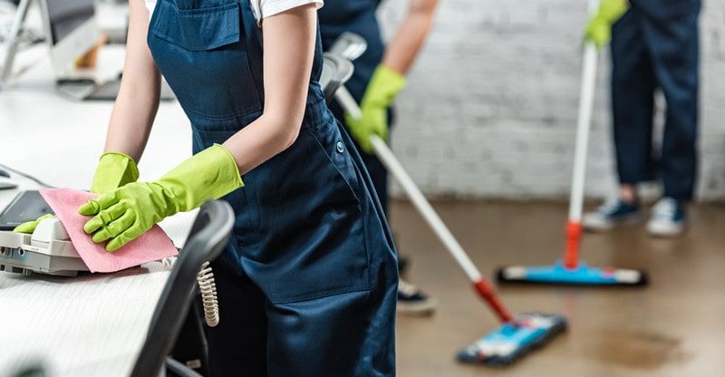 Commercial industrial cleaning