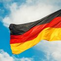 photograph of the flag of Germany