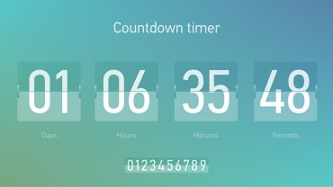 creating a countdown timer