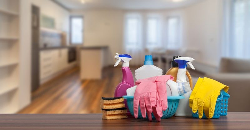 hiring a cleaning service