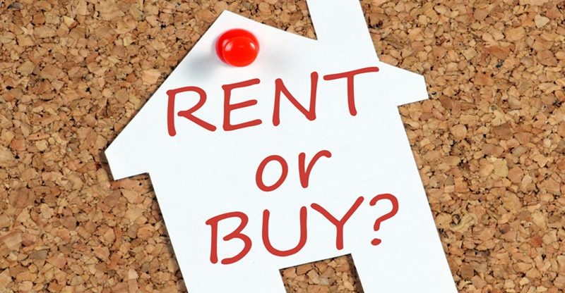 rent or buy a home