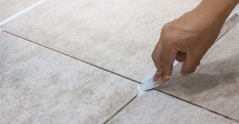 Soften Grout for Removal