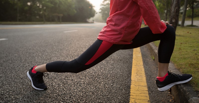 stop leg aching after exercise