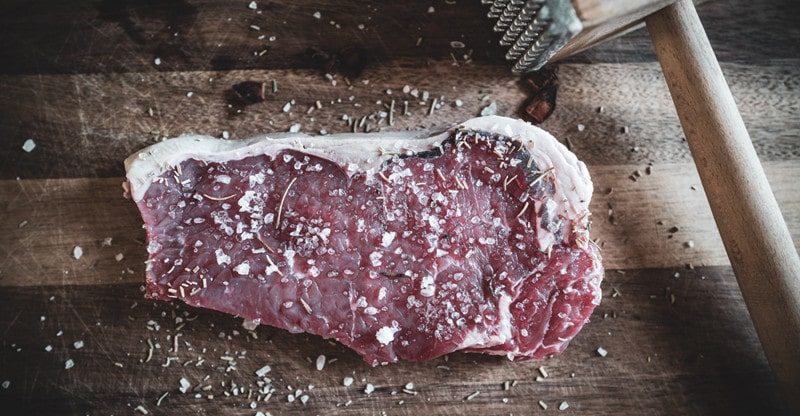 tenderize meat with marinade