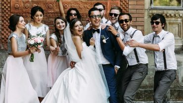 bridesmaid and groomsmen entrance ideas